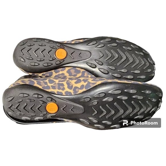 Sesto Meucci Udaya Slip On Leopard Print Waterproof Shoes Size 7.5M - Picture 5 of 7